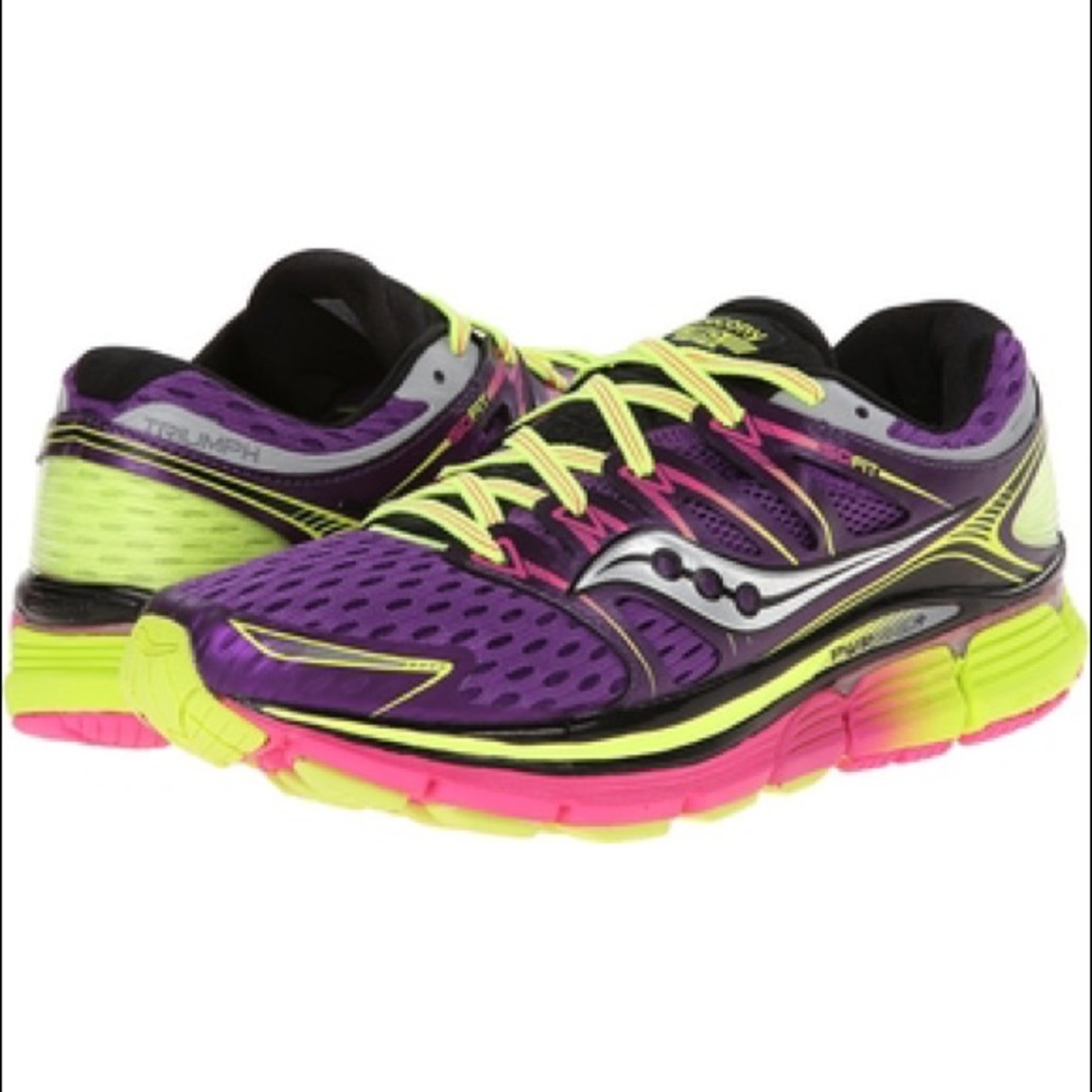 Saucony Triumph ISOfit running shoes.